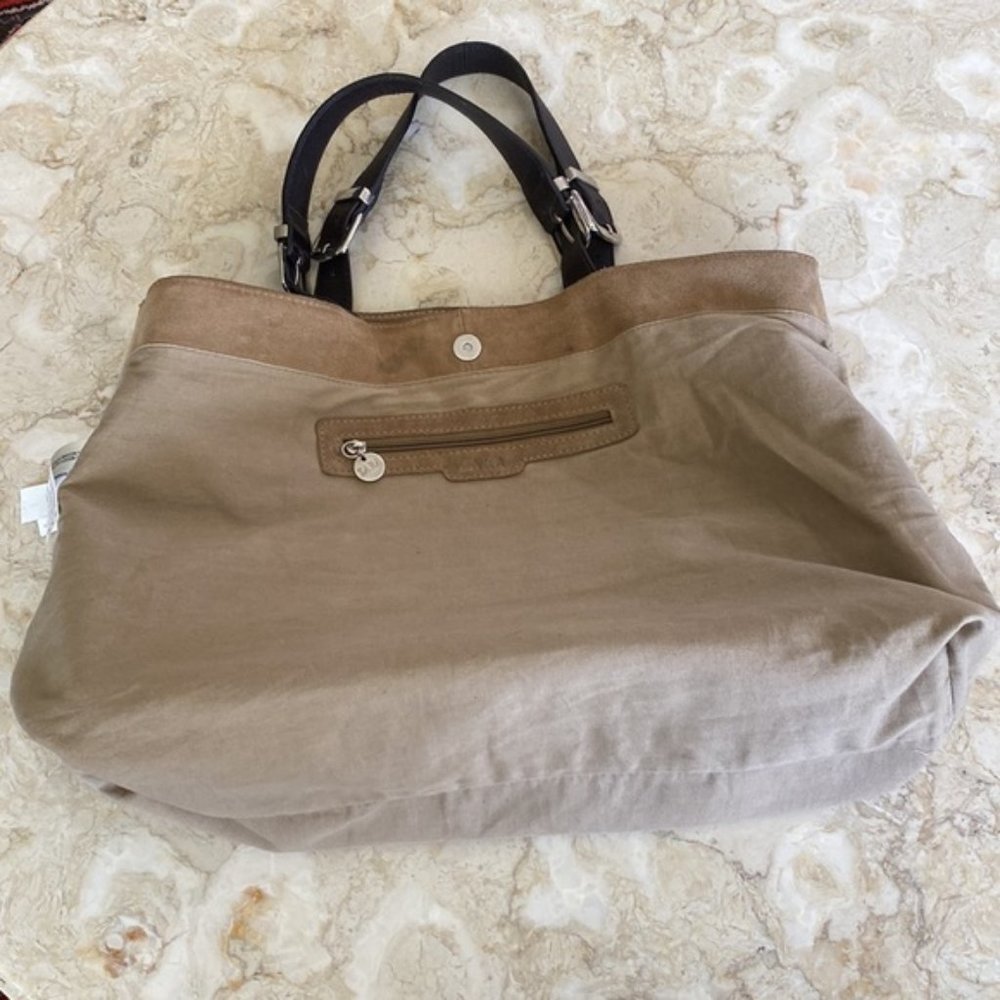 Zara Leather Extra Large Tote Bag - Picture 6 of 9